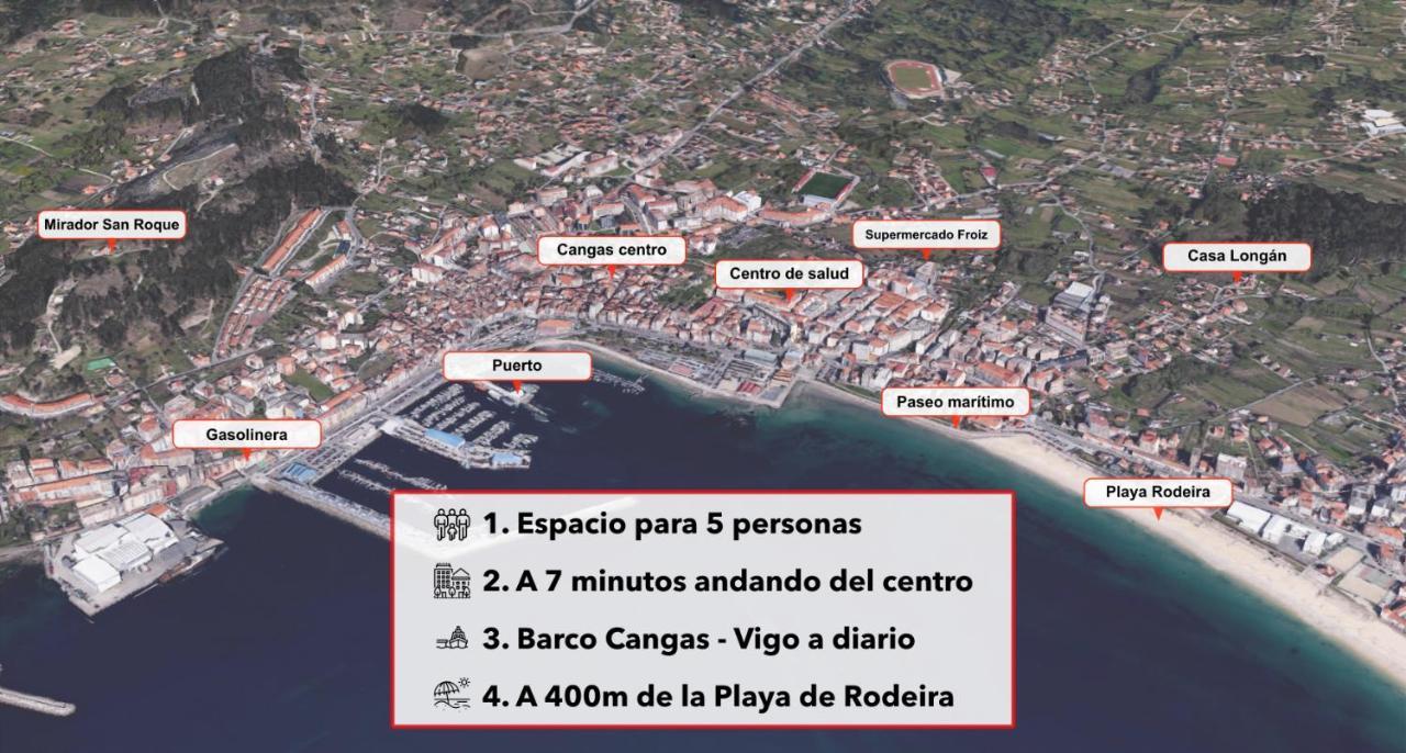 Casa Longan, Completo Alojamiento Cerca De La Playa Cangas do Morrazo Zewnętrze zdjęcie